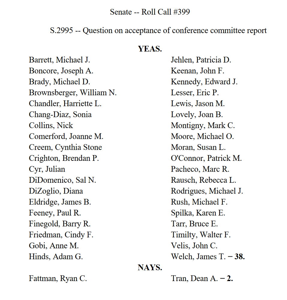 1.4.21 Senate Roll Call Vote on Next Gen