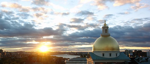 Sunlight on Beacon Hill